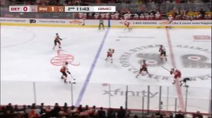 NHL Highlights | Red Wings vs. Flyers - January 21, 2025