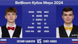 "BetBoom Кубок Мира 2024". Е.Башкатов (RUS) - С.Зайцев (RUS). Св.пирамида с продолжением. 10.10.24.