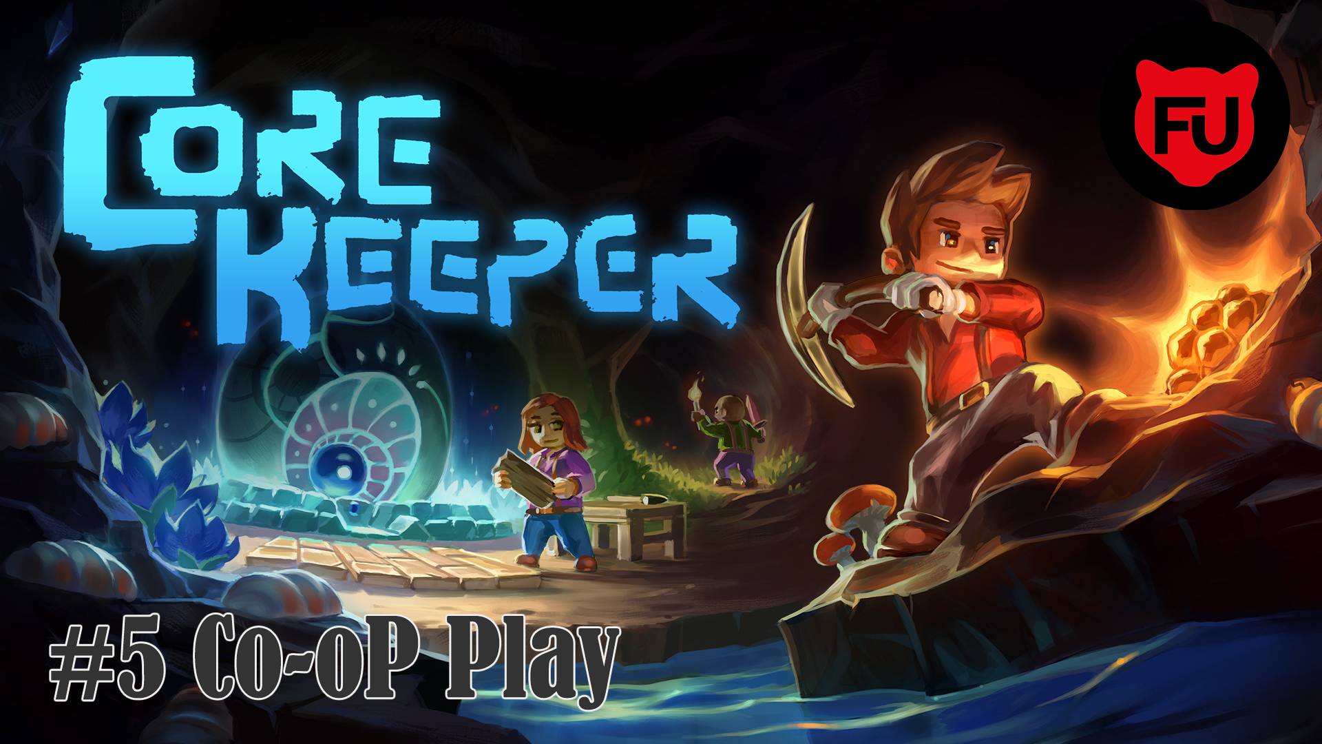 Core keeper || Co-oP || Автоматизация добычи руды || #5