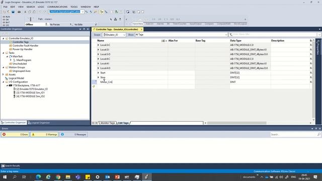 How to Add Simulation IO modules in Studio 5000 Emulator V 32 Part 1 смотреть онлайн