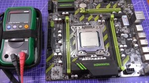Попытка Ремонта Материнской Платы HUANANZHI ZD3 X79 !!! Как Делать Диагностику Материнской Платы !!