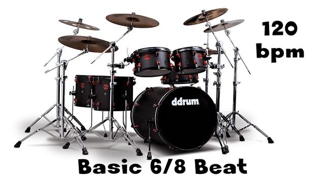 Free BASIC DRUM LOOP 6/8 120 bpm смотреть онлайн