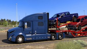 American Truck Simulator, рейс Покателло - Салмон (штат Айдахо).