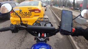 Купил новый мопед Альфа RM 3. Впервые за рулем