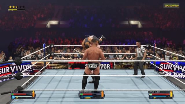 WWE2K24 SHEAMUS VS BRON BREAKKER (C) VS LUDWIG KAISER смотреть онлайн
