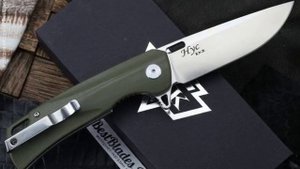 Складной нож Кизляр-ТД Нус, сталь D2, рукоять зеленая G10