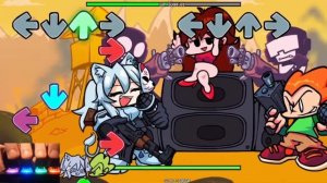 Friday Night Funkin' - Botan And Pico Sing Guns (FNF MODS)