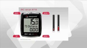 Функции велокомпьютера Sigma BC 12 12