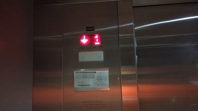 I-95 Elevator checkup! KONE Hydraulic Elevator, CT Post Mall, Milford CT смотреть онлайн
