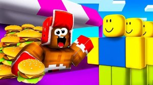 ВОТ ЗАЧЕМ Мой Друг ПРОДАЛ 1000 БУРГЕРОВ за 24 Часа в Роблокс! Roblox