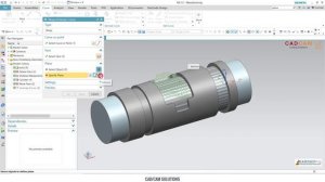 NX CAM Tutorial #18 | How to creater Toolpath Milling 4 Axis wrap