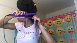 Puffy To Straight | Straightening After 3 Years | No Trim