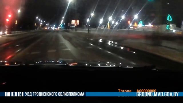 Сотрудники ГАИ помогли быстро добраться машине с беременной пассажиркой до больницы в Гродно