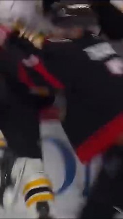 Brady Tkachuk BLASTED Him Into The Bench