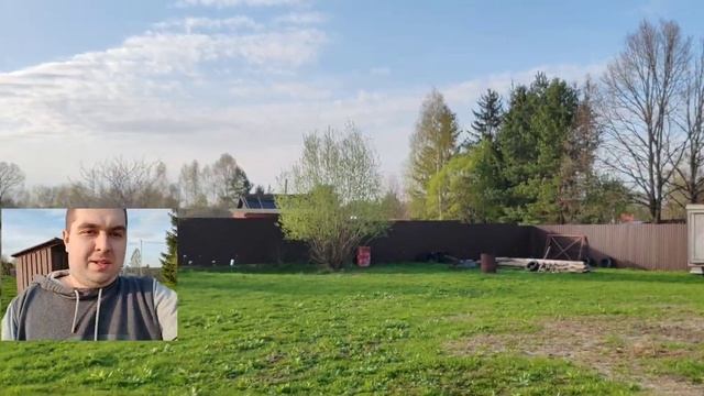 ВЛОГ. Второй день на даче. Чуть-чуть прибрался на участке но работы еще много смотреть онлайн