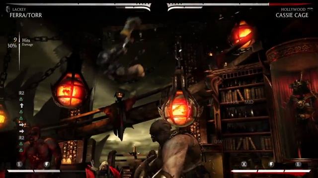 Mortal Kombat X Lackey Ferra/Torr 1 bar 42% combo смотреть онлайн
