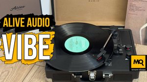 Alive Audio VIBE обзор. Виниловый проигрыватель в формате чемоданчика