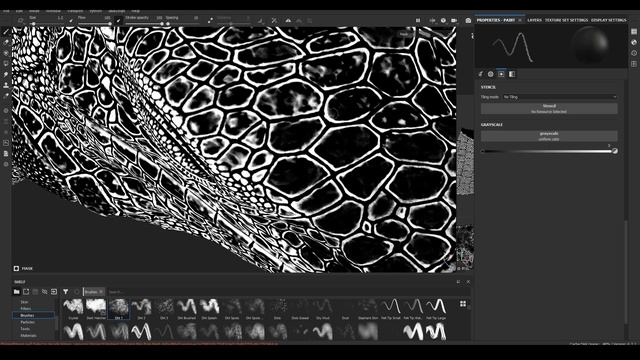 5. Iguana Skin Texturing - Adding Variation Using Procedure Masks