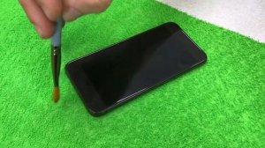 Google Pixel клеим защитное стекло (glue protective glass for Google Pixel)