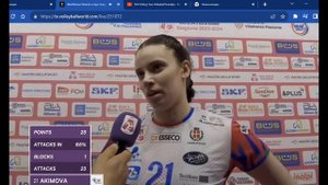 Vita Akimova. Igor Gorgonzola Novara vs Wash4green Pinerolo