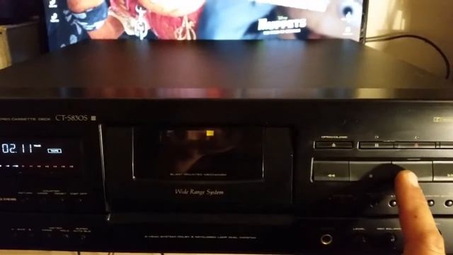Pioneer CT-S830S first short test play. смотреть онлайн