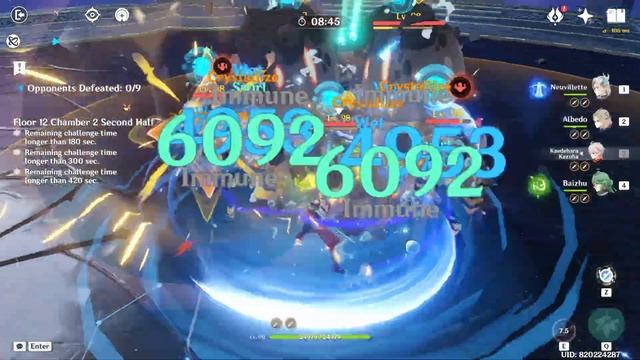 Navia & Neuvillette Hypercarries | New 4.3 Spiral Abyss Floor 12 Full Star Clear смотреть онлайн