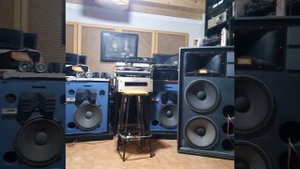 Marantz Model 16 u.s.a & Jbl 4870 modified ( driver jbl 2440 alnico ) jbl 2226h   BRIAN FERRY AVALO