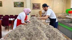 Самая продаваемая еда в Новом году | Узбекская национальная еда - Нарын | Блюдо с Кази