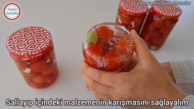 ARTIK KIŞIN ÇERİ DOMATES ALMIYORUM🤚ÇERİ DOMATESİ BU YÖNTEMLE SAKLAYIN‼️ YAZ KIŞ KULLANIN✅️