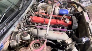 Rb25det neo GT3037 boostup + INVIDIA exhaust.