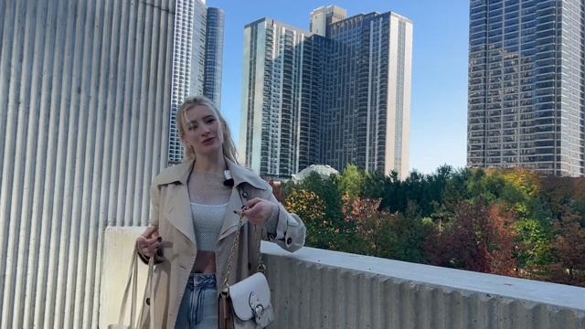 Волшебное завершение Октября. Энергия💫Атмосфера желтого Чикаго смотреть онлайн