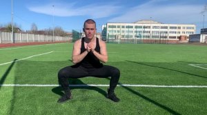 Статика полуприсед