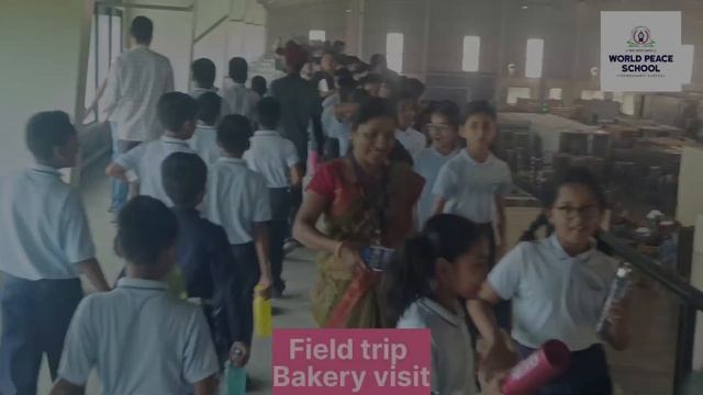 Field Trip Bakery Visit | MIT World Peace School, Latur