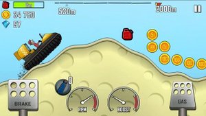 Hill Climb Racing Экраноплан на зоне пустыня
