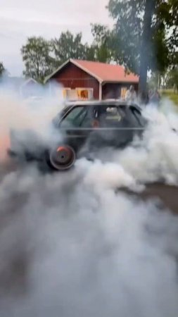 BMW E30 Drift Madness_ M50 Turbo Burnout!