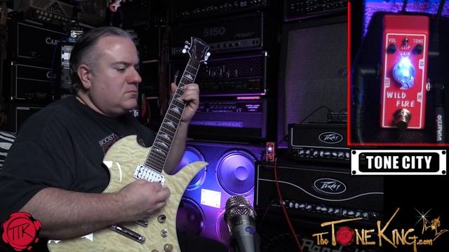 Marshall Tone in a Compact Pedal - WILD FIRE by Tone City Audio смотреть онлайн