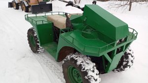 Полноприводный квадроцикл с двигателем лифан 17л.с. Часть 2