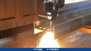 Baison Laser model H13 Laser cutting machine specially for H-beam/I-beam/U-beam