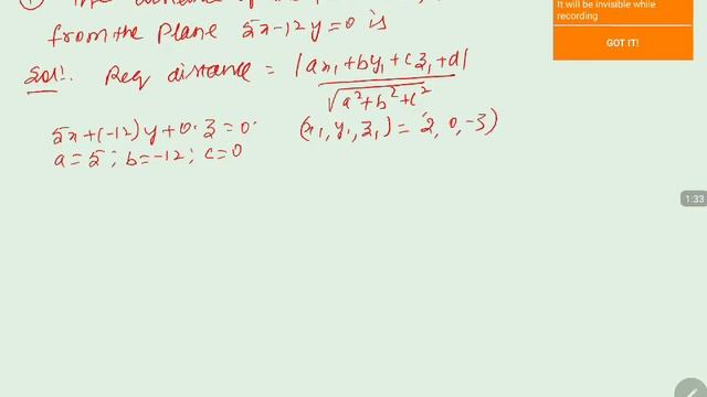 PU 2 | KCET S1 | Maths | 3D Geometry | Lecture 03 | Slide 05 | EX 1
