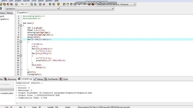 Gauss map in C