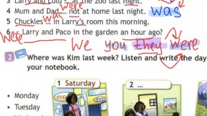 spotlight 4 стр 76 номер 1 модуль 5. подробный видеоразбор +правила в таблицах. учим was were