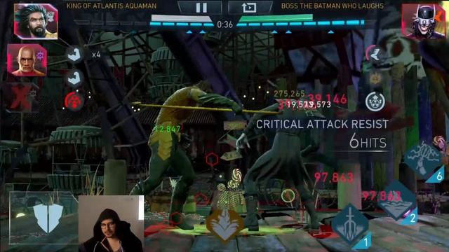 Final Boss Batman Who Laughs No Raven No LOA No Beta Club Injustice 2 Mobile смотреть онлайн