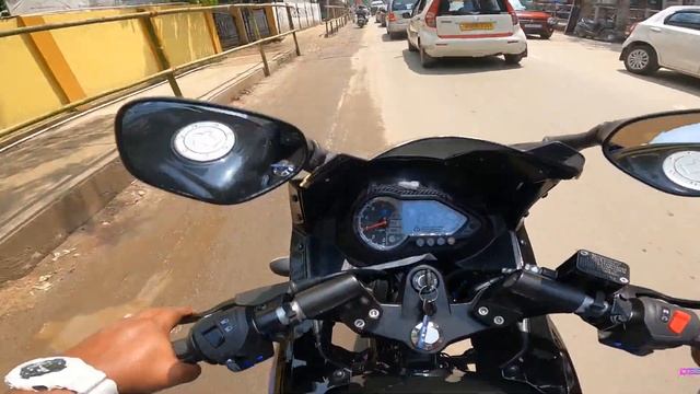 BAJAJ PULSAR 220F 2023 || Legend is back || First test ride review смотреть онлайн