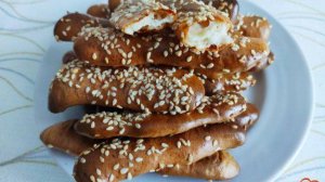 Творожные палочки с кунжутом