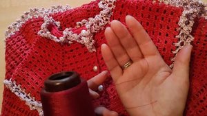 Платья для внучки, шаль из акрила.