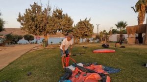 Настройка оборудования для вингфойла. Базовая настройка винга.