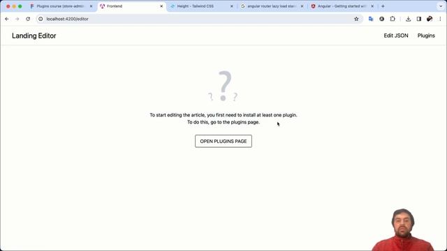 Angular Plugins (Урок 12). Подготовка к созданию страницы "Plugins store"