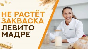 Почему НЕ РАСТЕТ закваска ЛЕВИТО МАДРЕ?