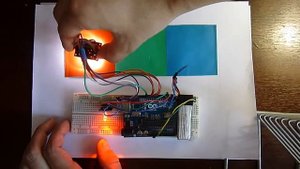 TCS3200 color sensor Arduino RGB LED