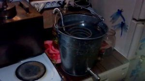 Самогонный аппарат из ведра ёмкостью 10 л. Тест обзор охладителя, время до замены воды.